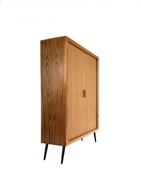 Image 1 of Vintage teakhouten highboard, Silkeborg Møbelfabrik ‘70