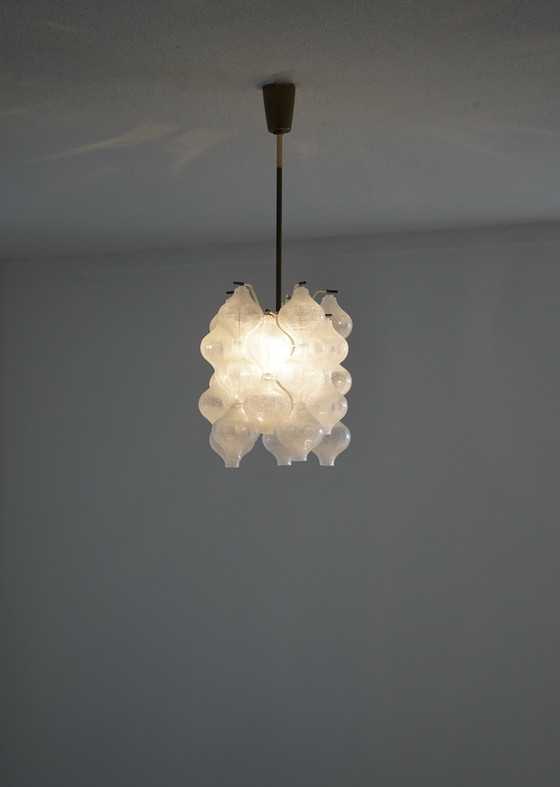 Image 1 of  Vintage Tulipan kroonluchter van JT Kalmar voor Franken Kalmar KG. 1960s