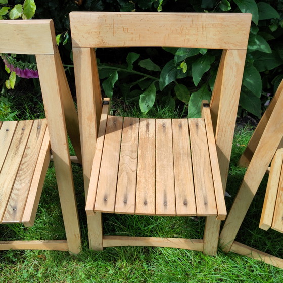 Image 1 of 5 Aldo Jacober 'Trieste' klapstoelen