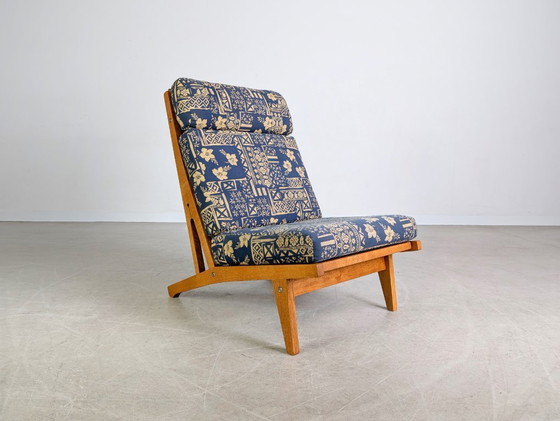 Image 1 of 3x Original Getama GE375 Midcentury Armchair Hans J. Wegner Oak