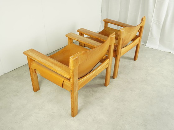 Image 1 of 2xKarin Mobring Natura Lounge Chair Design vintage metà secolo