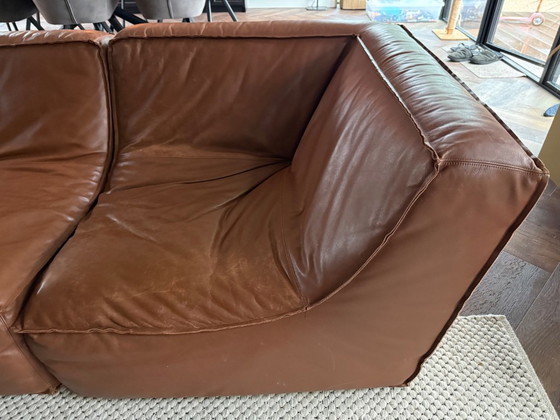 Verzelloni Leren Elementenbank – Modulaire banken, Leather (photo 9 of 12)