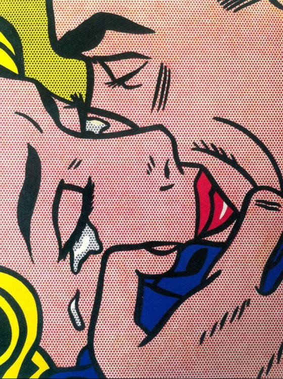 Roy Lichtenstein (1923-1997) - Kiss V – Lithographs & prints, Paper (photo 4 of 7)
