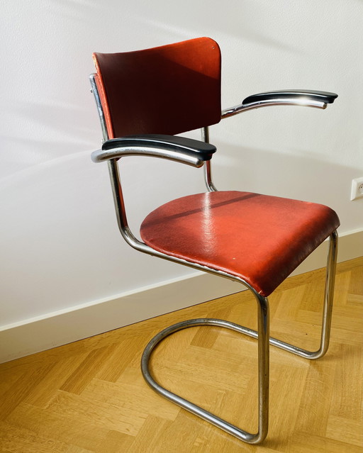 Original Steel Tubular Chair, Ca. 1940