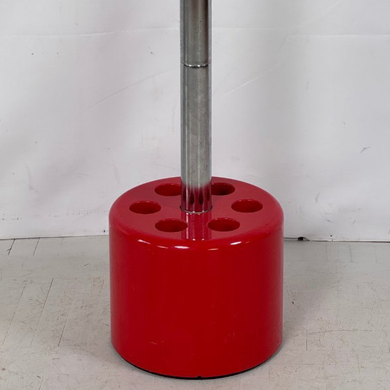 Image 1 of Perchero rojo de Roberto Lucchi & Paolo Orlandini para Velca Legnano, Milan, años 70