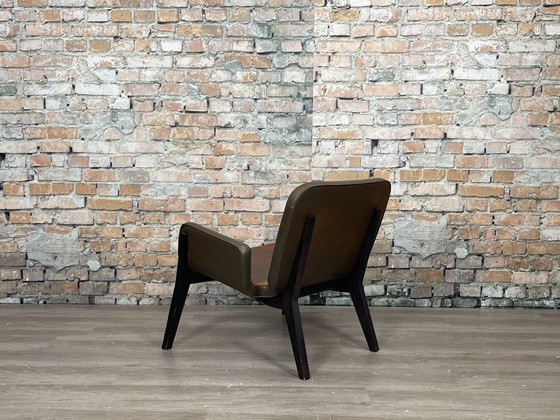 Poltrona Frau Jockey – Cognac | Poltrona Frau Style Center – Armchairs, Leather, Wood (photo 5 of 16)