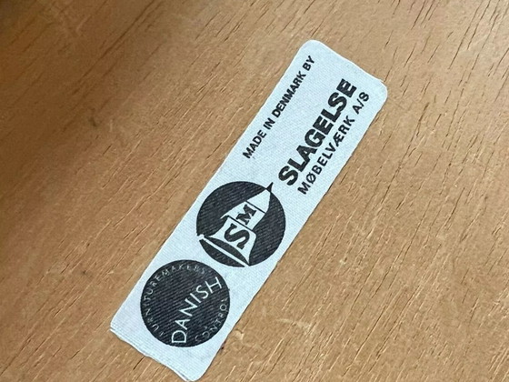 Image 1 of 5x sedie da pranzo Boomerang Alfred Christensen Slagelse Møbelværk Teak anni &#39;60 e &#39;70