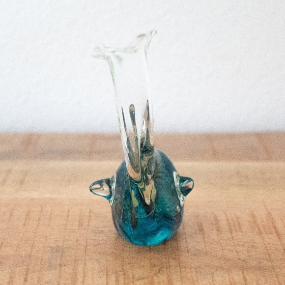 Image 1 of Briefbeschwerer aus Glas in Fischform: Schreibtischdekoration im Murano-Stil