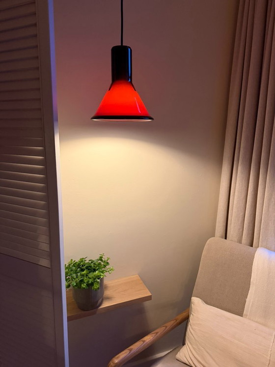 Image 1 of Vintage Holmegaard P&T Pendel - Michael Bang - Lampe design danoise