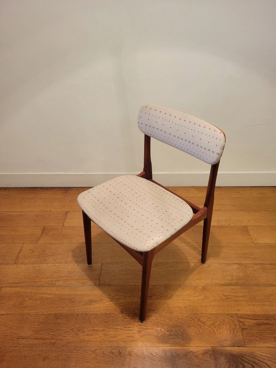 Image 1 of Set di 4 sedie di B. Rasmussen per Thorsø Møbelfabrik