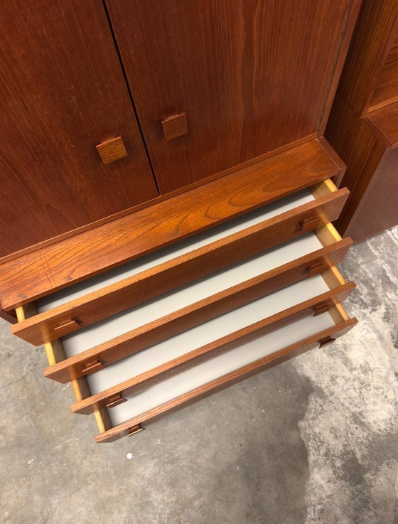 Image 1 of Ensemble d'armoires murales modulaires vintage