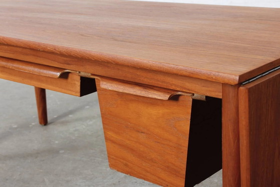 Tavolino da caffè tavolo da cucito di Arne Wahl Iversen design danese teak – Iversen (Arne Wahl) (photo 12 of 18)