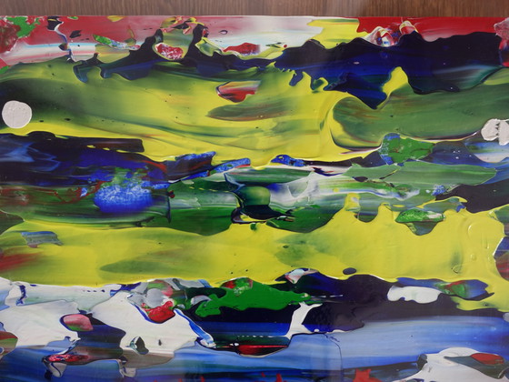 Image 1 of 1 Abstract Work in Perspex Box