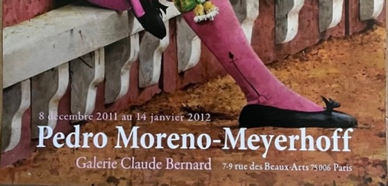 Pedro Moreno-Meyerhoff, Cartel de exposición 2012, Impreso en Francia – Pósters, Paper (photo 4 of 5)