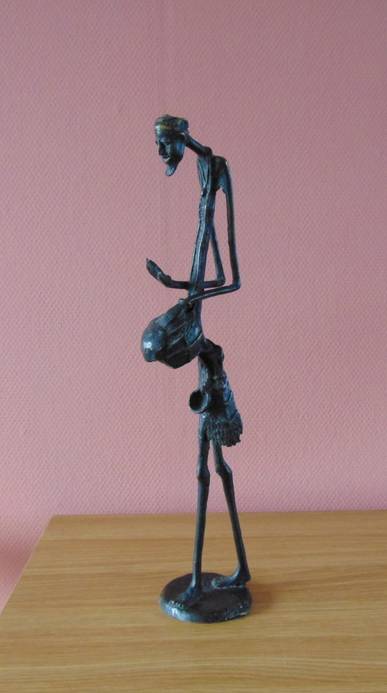 Image 1 of Statua di bronzo africana