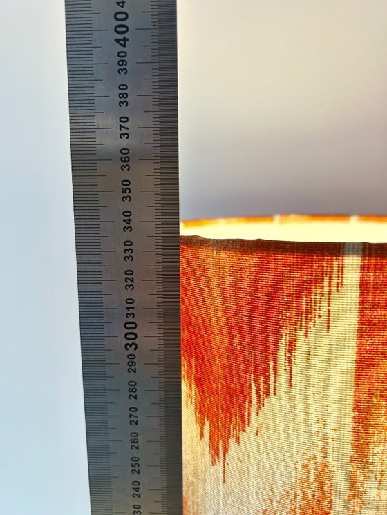 Image 1 of Lampe de table Fat Lava - fabriquée à partir d'un vase Jasba original des années 1970.