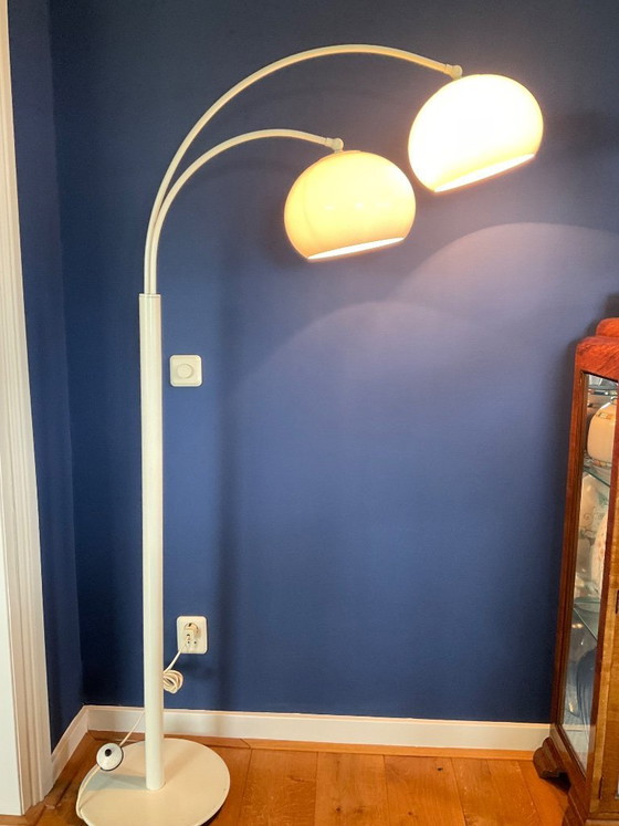Image 1 of Vintage Dijkstra floor lamp, 2 bulbs
