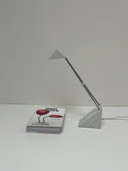 Lampe de bureau télescopique blanche rare IKEA Type B703