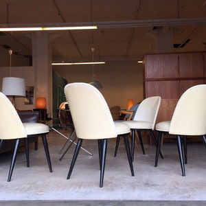 4x Chaises italiennes des années 50