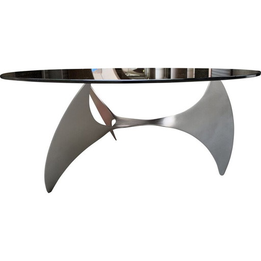 Propeller vintage Couchtisch von Knut Hesterberg, 1967