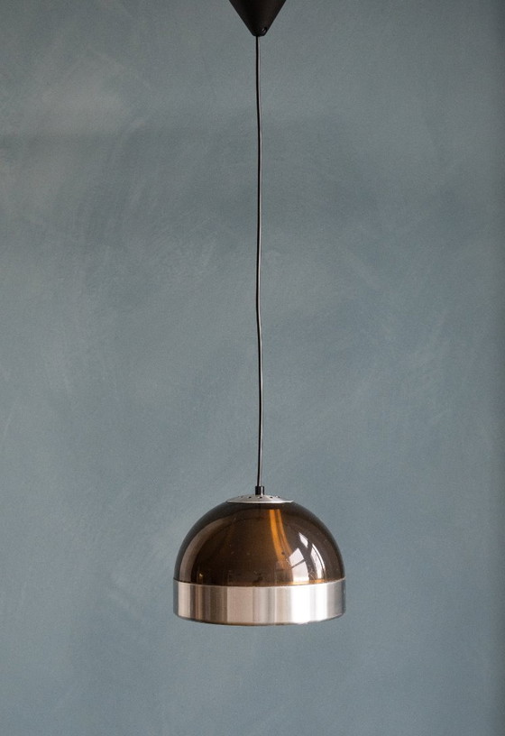 Image 1 of Lampe à suspension Space Age en plexiglas Dijkstra du milieu du siècle