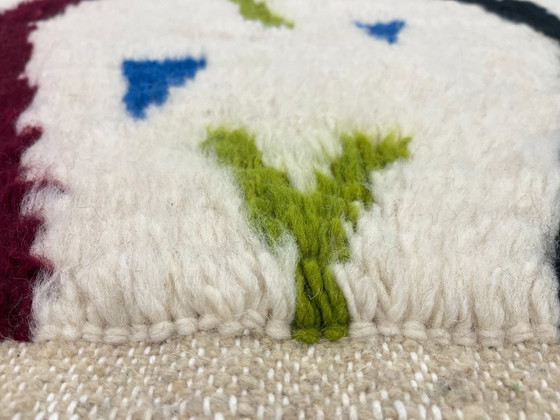 Image 1 of Tappeto marocchino in lana colorata - 239 cm x 160 cm