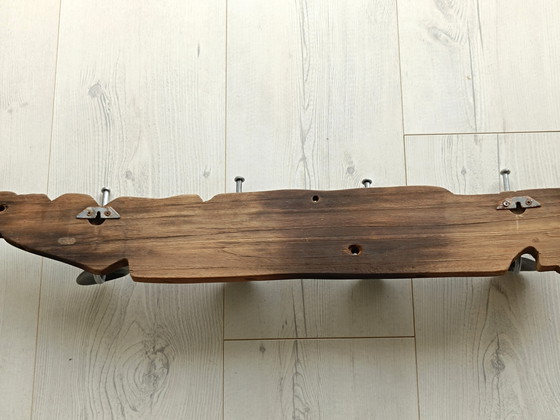 Image 1 of Floating Wood Wall Hanger