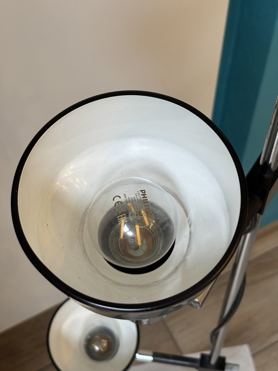 Vintage floor lamp, model L401, by Staff Leuchten, from the 1970s – Floor lights, Metal, Chrome (photo 13 of 15)