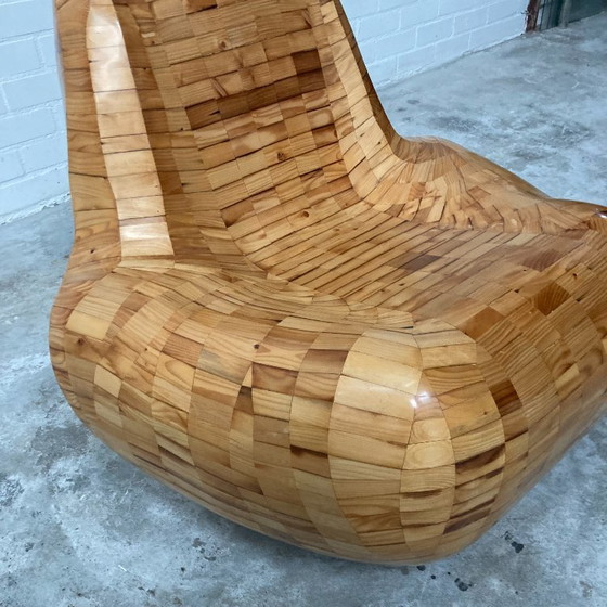 Fauteuil Club Monsieur par Max Jungblut – Wood (photo 9 of 11)
