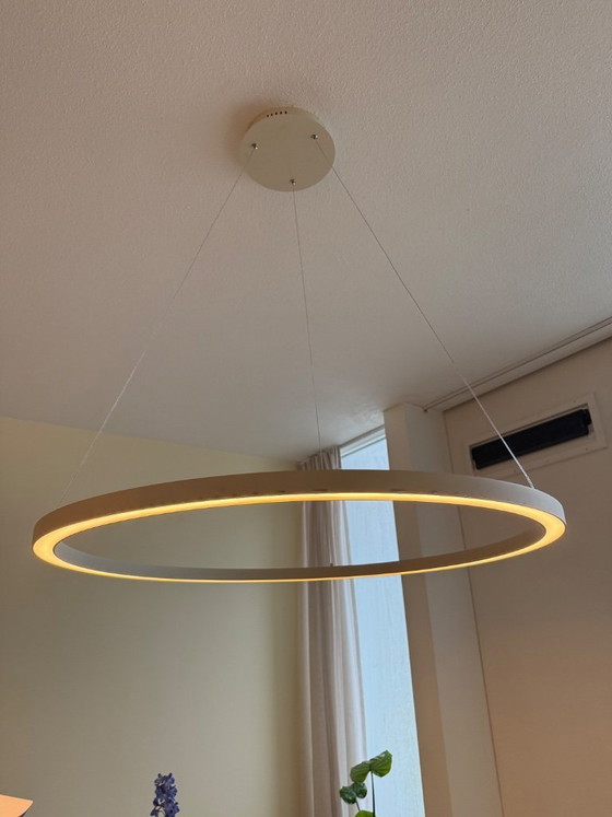 Image 1 of Qazqa lamp rond design beige