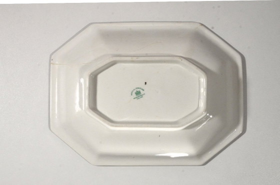 Plat Décoratif en Porcelaine Fine Wegdwood & Co, 26x19cm, Rare, État Moyen, 26cm – Wedgwood, Art de la table (photo 2 of 5)