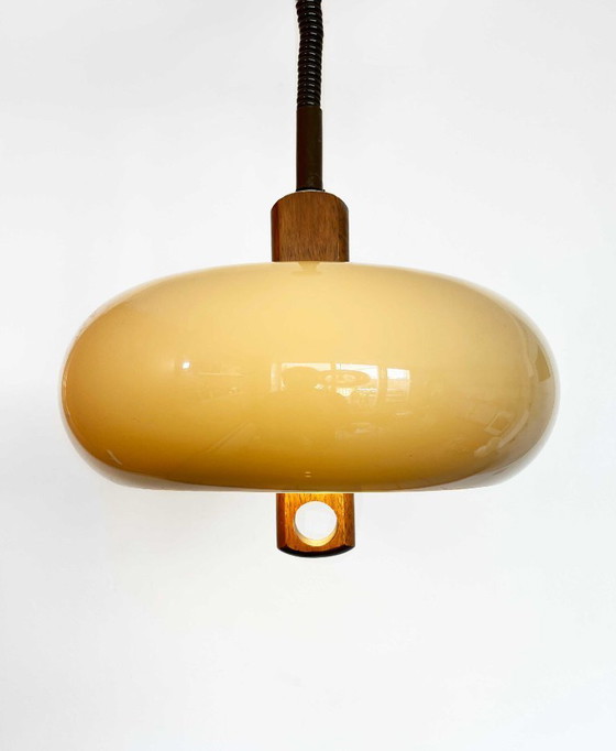 Image 1 of Lampe à suspension vintage Temde Leuchten modèle 335 Space Age