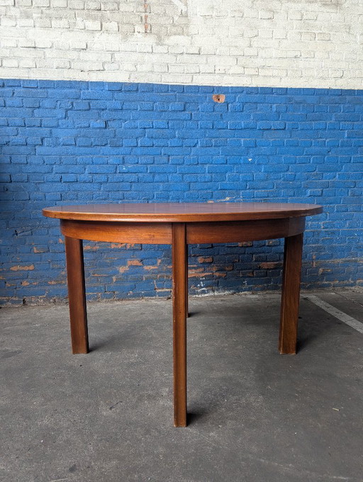 Vintage teak round dining table 125cm Denmark