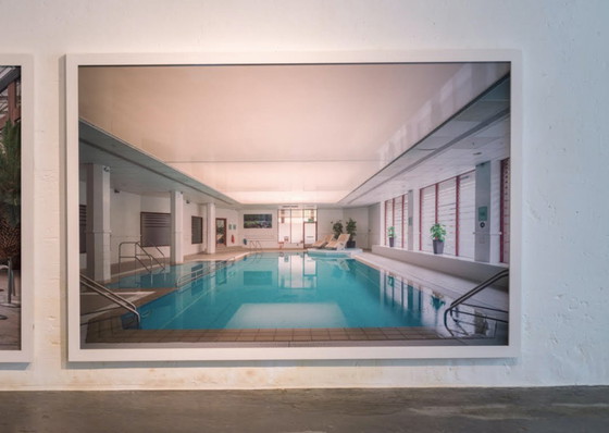Image 1 of Empty Swimming Pool — color framed photograph 100x150cm