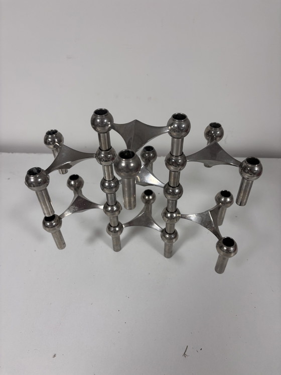 7 Original Stoff Nagel S22 Candle Holders – Metal (photo 4 of 5)
