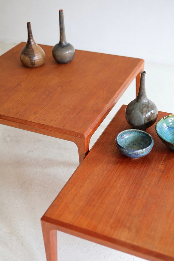 Vintage Danish Coffee Tables Johannes Andersen, 1960s – Silkeborg Møbelfabrik, Wood (photo 13 of 13)