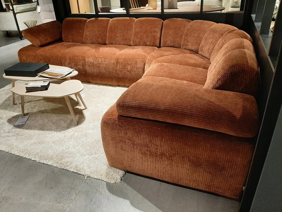 Image 1 of Tissu côtelé Mojo rouille