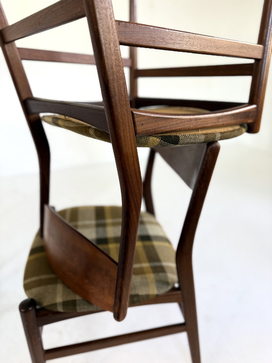 Image 1 of 4x vintage Danish dining chair '60