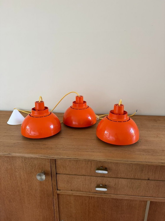 Image 1 of Vintage Nordisk Solar Minisol hanglampen - Space age lampen - Deens design