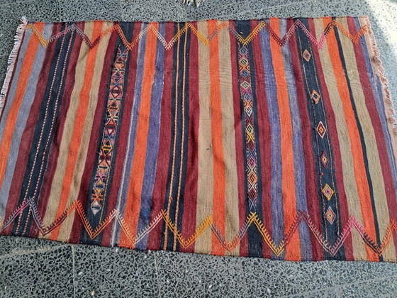 Image 1 of Kilim turco tejido a mano 161x98cm
