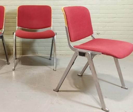 3 sedie da pranzo vintage