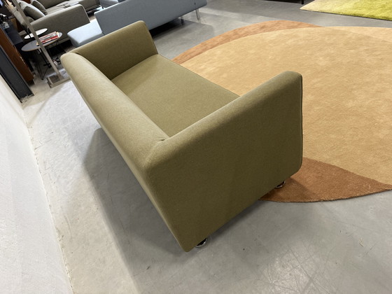 Image 1 of Gelderland 4800 Sofa 2.5 Seater Kvadrat Sahco Clay fabric green 190