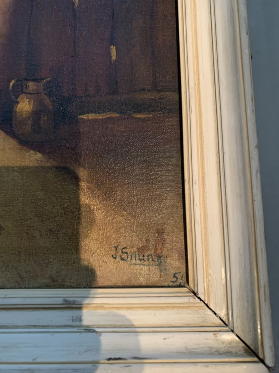 Schilderij, Kunst, Hout, Canvas, Beige (foto 6 van 15)