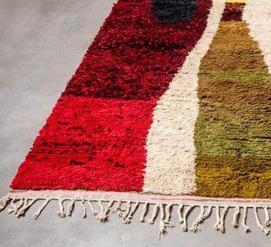 Traditioneller handgeknüpfter Berberteppich, Größe 2/3 M – Aime Té, Teppiche & Läufer, Wool (photo 5 of 7)