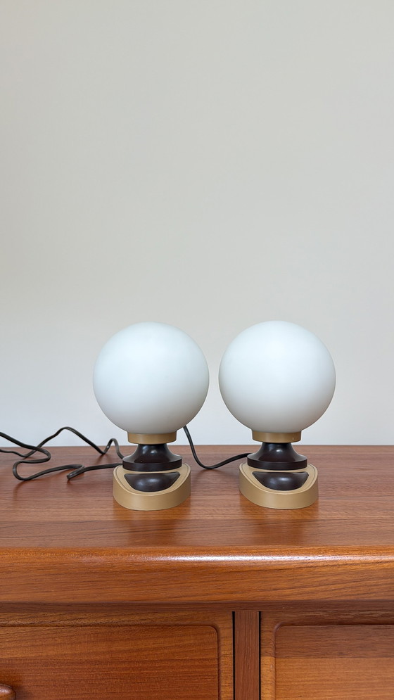 Image 1 of Set vintage di lampade Kremer Leuchten