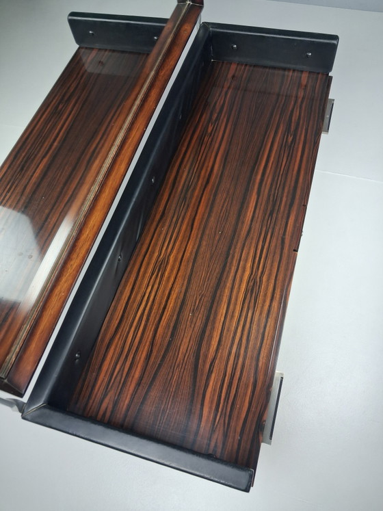 Image 1 of Vintage Franse Kaptafel met Spiegel, Jaren 70