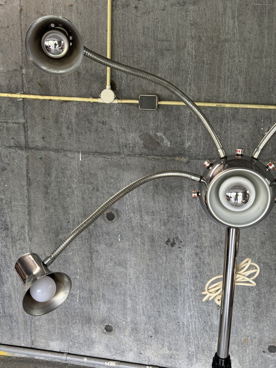 Image 1 of MCM Adjustable Octopus Floor Lamp