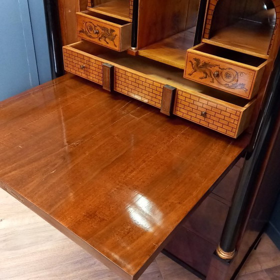 Image 1 of Französischer antiker Empire-Kabinettssekretär, 19. Jahrhundert