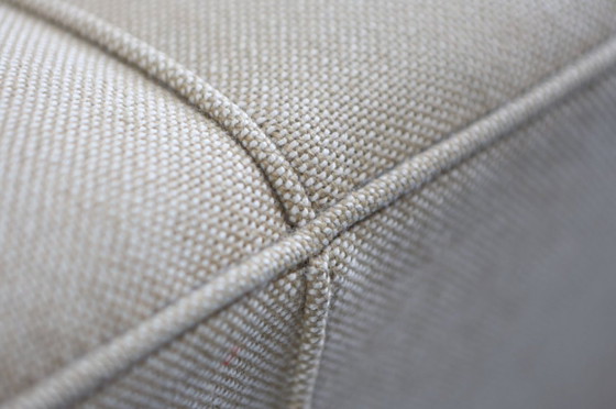 Originele Art Déco sofa 1940, Banken, Textiel, Hout, Beige (foto 6 van 9)
