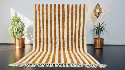 Tapis ZEBRA in laine fait main – coloris personaliseerbaar 300cmx200cm